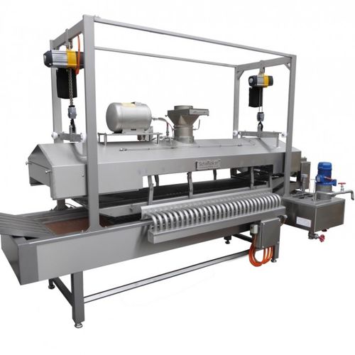 Fritadeira industrial contínua - SFE 1.600/600 - Schomaker Convenience Technik GmbH - para hortaliças / com sistema transportador / para pratos pré-cozinhados
