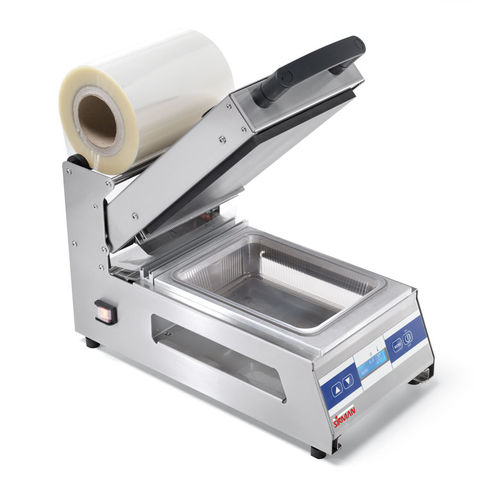 Seladora de bandejas manual - Sigix M20 - Sirman Spa - para a indústria alimentícia / para tabuleiros