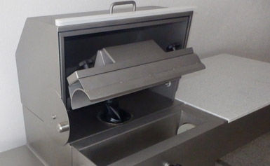 Máquina de prensar presunto automática - CP-50 - DORIT-DFT Fleischereimaschinen GmbH - com forma retangular
