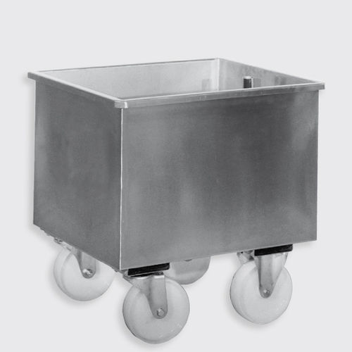 Tanque para a indústria alimentícia - 100.55, 100.56 series - Eberhardt GmbH - em aço inoxidável / móvel / de resfriamento