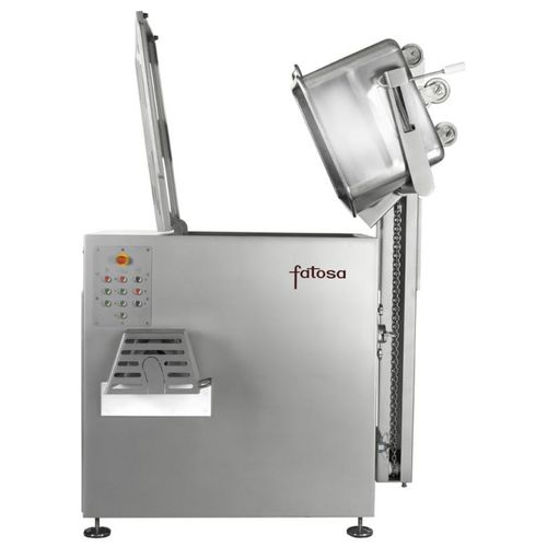 Moedor industrial de carne - PAL130 - Fatosa, S.A. - de carne congelada / automático / em aço inoxidável