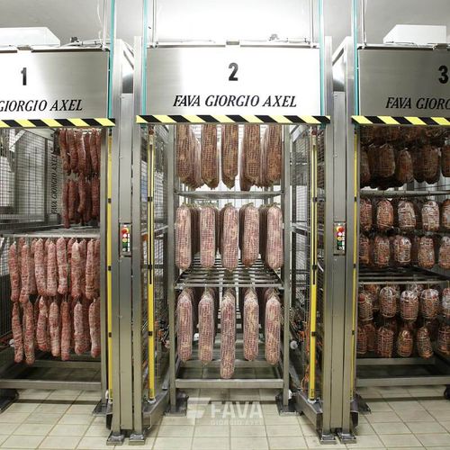 Sistema de carga e descarga para movimentação - TFRC - Fava Giorgio Axel s.r.l. - para produtos alimentares / automático