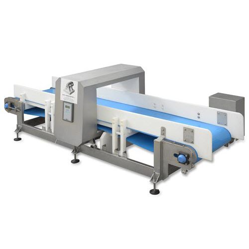 Detector de metais tipo túnel - Ferraroni AFP S.r.l. - com transportador contínuo / retangular / para a indústria alimentícia