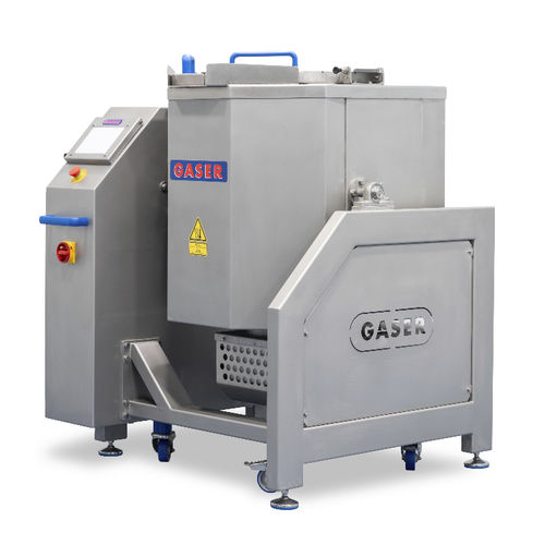 Caldeirão industrial para a indústria alimentícia - MFA series - Industrias Gaser, S.L. - reclinável / em aço inoxidável