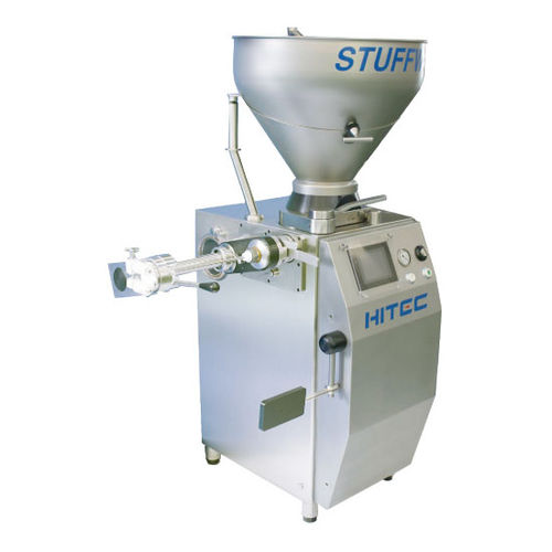 Embutideira a vácuo semiautomática - STUFFWEL 50 - Hitec Co., Ltd. - de elevado desempenho / para salsichas