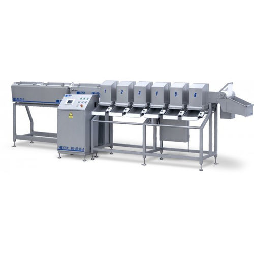 Classificadora para pescado - UNI series - INDUSTRIES FAC SL - para aves / com transportador contínuo