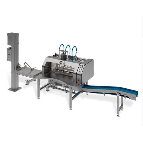 Linha de desenformagem para a indústria alimentícia - Jo-Bex-Man S.L. - automática / de ar comprimido