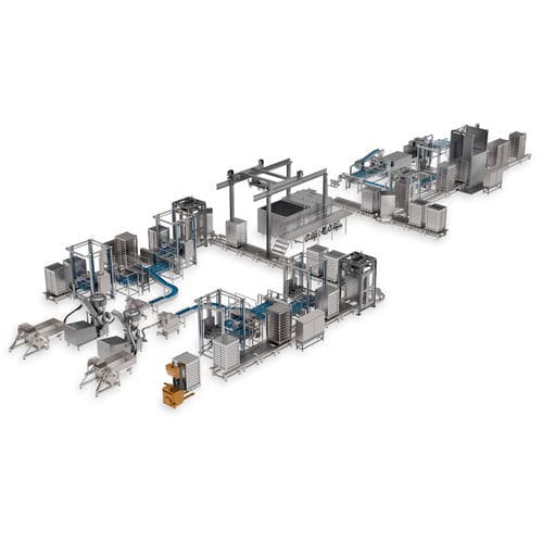 Linha de produção de alimentos automática - Jo-Bex-Man S.L.