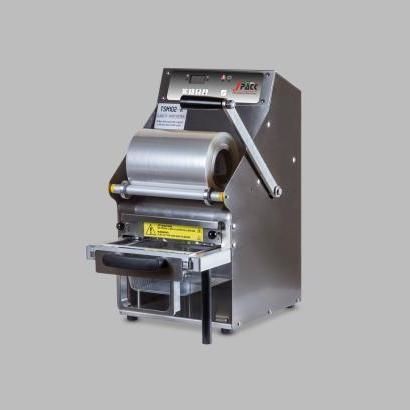 Seladora de bandejas linear - TSM102-R - JPack S.r.l. - manual / compacta / para a indústria alimentícia