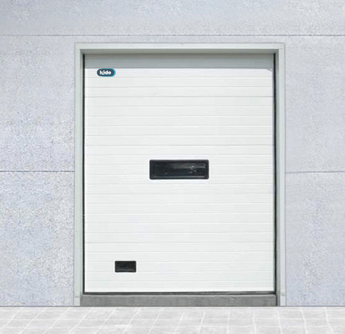 Porta seccionada - SC40 - KIDE S.COOP - industrial / isolada / de pedestres