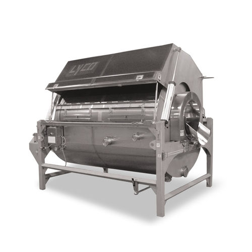 Máquina de escaldagem rotativa - Lyco Manufacturing, Inc. - para a indústria alimentícia