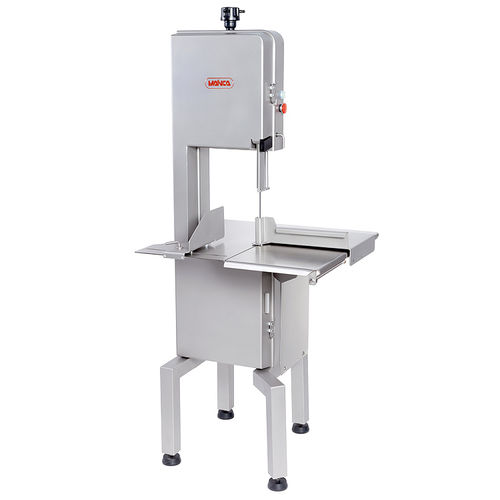 Serra de fita para ossos industrial - BC-2800 - MAINCA - Equipamientos Carnicos S.L. - em aço inoxidável / com mesa deslizante