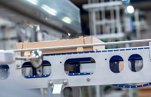 Sistema transportador para corrente - Maschinenbau Helmers GmbH - para máquinas / transportador / de paletes