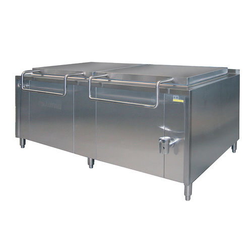 Caldeirão industrial a vapor - VVM  - Mauting s.r.o. - por pressão / para a indústria alimentícia / redondo