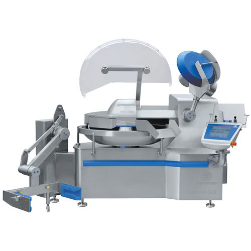 Cutter para processamento de carnes industrial - KN-125 - METALBUD NOWICKI - de alta velocidade de rotação