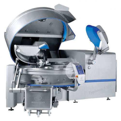 Cutter para processamento de carnes industrial - KN series - METALBUD NOWICKI - a vácuo / de alta velocidade de rotação / cozedor