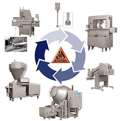 Usina de produção para a indústria alimentícia - PX  - Metalquimia S.A. - de carne