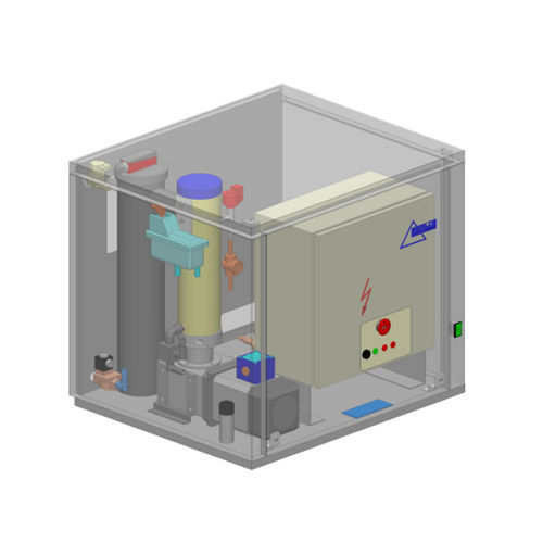 Máquina de produção de gelo em flocos - ZBE 350 EV - ZIEGRA-Eismaschinen - para a indústria alimentícia