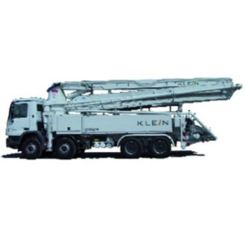 Caminhão com bomba de concreto móvel - KBR 39-4 - Klein GmbH - para obras