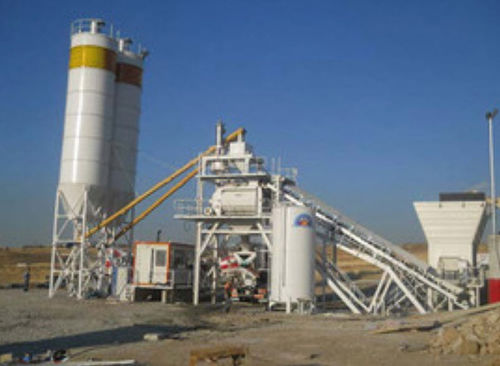 Central de concreto móvel - MIX 120 - Klein GmbH - compacta / horizontal
