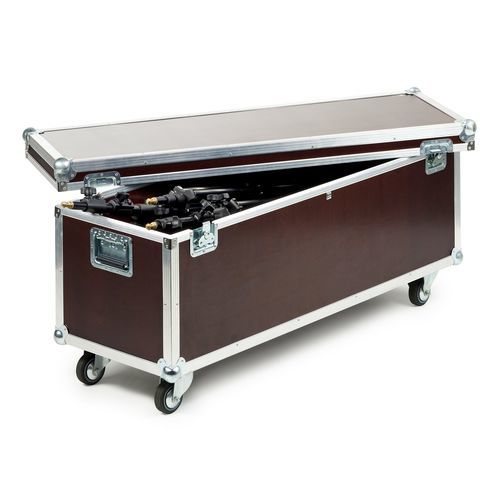 Flight case em alumínio - bwh KOFFER - sob medida / com rodas