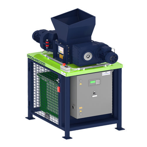 Triturador primário - PROSHRED 300 - Wagner Maschinenbau GmbH - de dois veios / de papel / de plástico