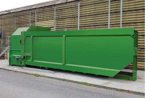 Compactador de resíduos móvel - P series - Werner & Weber GmbH - horizontal
