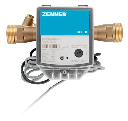 Medidor de vazão ultrassônico - sonar  - Zenner InternationalGmbH & Co.KG - volumétrico / para líquidos / DN 100 mm (4")