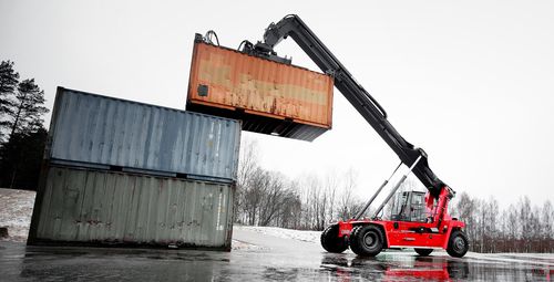 Manipulador telescópico porta-contêiner - DRG100-120 - Kalmar