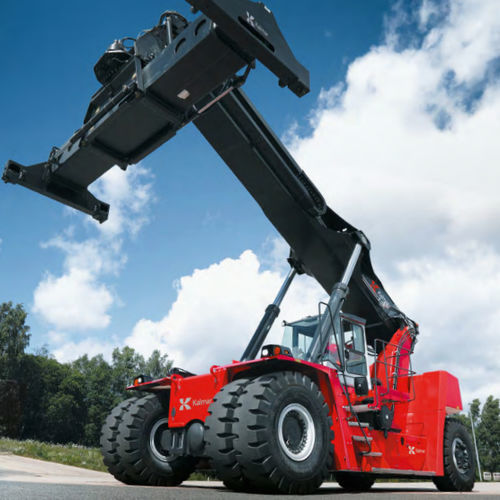 Empilhadeira a diesel - DRU450 series - Kalmar - para operador sentado a bordo / para contêineres vazios / de movimentação
