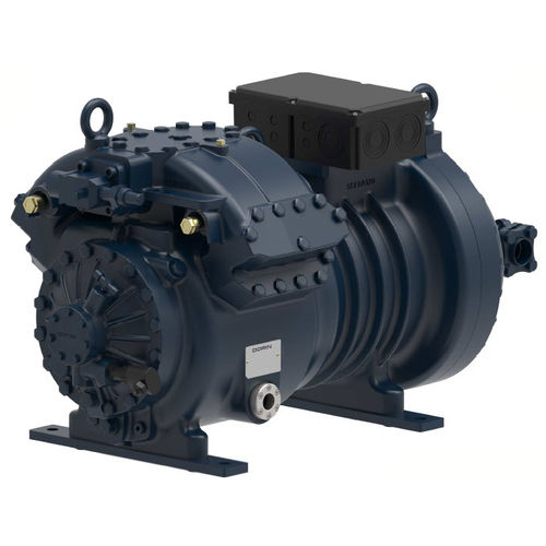 Compressor de refrigeração semi-hermético - CD500 series - Officine Mario Dorin Spa - de pistão / CO2 (R744)