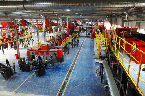 Estação de tratamento de resíduos sólidos urbanos - Harden Machinery Ltd. - mistos / domésticos / com separadores