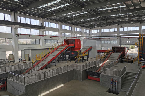Estação de tratamento de resíduos volumosos - Harden Machinery Ltd. - automática / com separadores / com picador