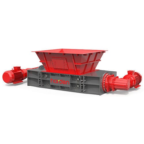 Triturador de 2 eixos - TD series - Harden Machinery Ltd. - para resíduos sólidos e a granel / para resíduos domésticos / para uso intensivo
