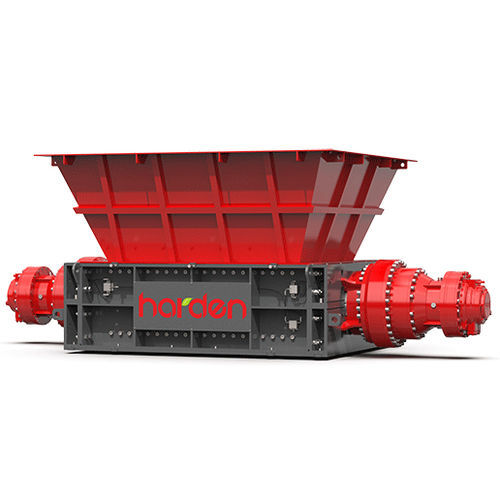 Triturador de 2 eixos - TDH Series - Harden Machinery Ltd. - de metal / de pneus / para resíduos sólidos e a granel