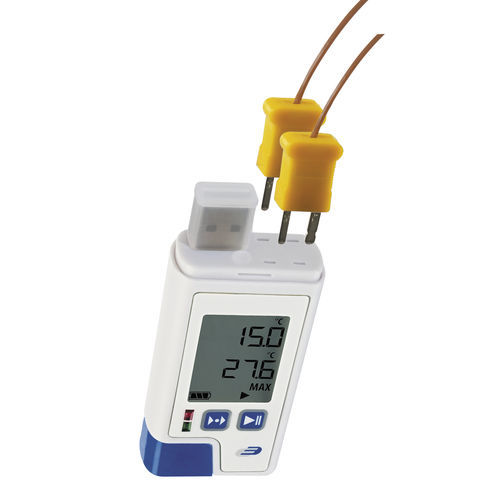 Registrador de dados de temperatura - LOG200 TC - Dostmann electronic GmbH - USB / com display LCD / compacto