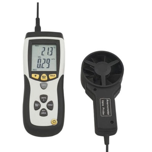 Anemômetro de hélice - VA 893 - Dostmann electronic GmbH - digital / portátil