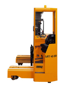 Empilhadeira lateral elétrica - LAT 30 - OMG S.p.A. - de movimentação / compacta / multidirecional