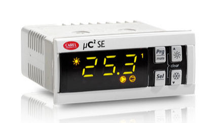 Controlador de temperatura digital - µC2 SE - CAREL - programável / de resfriamento