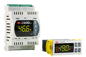 Regulador de temperatura digital - IR33*7* - CAREL - termoelétrico / PID / com termostato de regulação/segurança