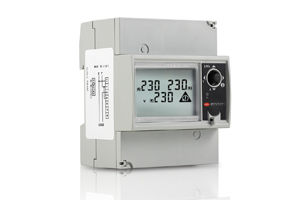 Medidor de energia elétrica trifásico - MT100D2100 - CAREL - para trilho DIN