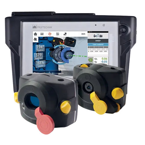 Sistema de alinhamento a laser - OPTALIGN Touch - PRÜFTECHNIK Alignment Systems GmbH - para eixo / de medição / sem fio