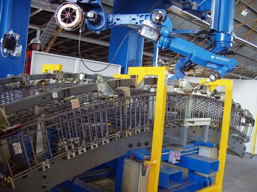 Máquina de montagem robótica - A.W.M. S.p.A. Automatic Wire Machines - de armações