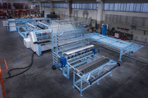 Máquina estacionária de solda de alta velocidade - SPEEDWELD 130, SPEEDWELD 170 - A.W.M. S.p.A. Automatic Wire Machines - em rede / de cabeça dupla