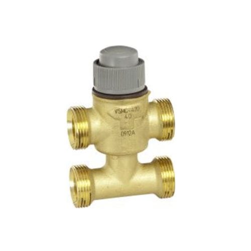Válvula de esfera - VS series  - Honeywell Environmental & Combustion Controls EMEA - elétrica / de mistura / para água