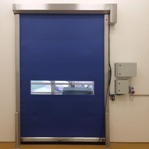 Porta de enrolar - DS350, DS375 - Door System A/S - em tecido / para ambiente interno / para ambiente externo