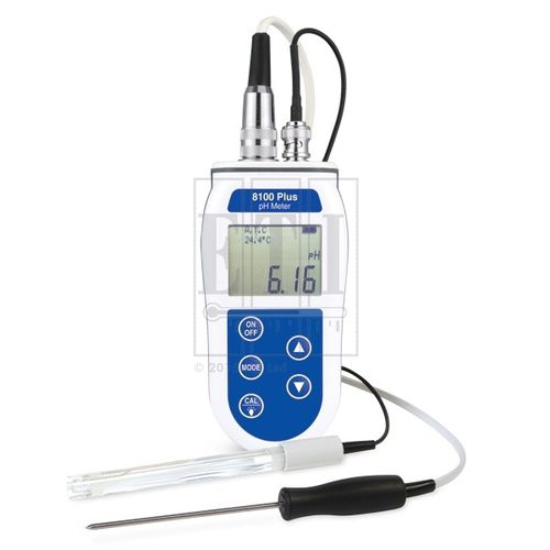 Medidor de pH portátil - 8100 Plus - Electronic Temperature Instruments Ltd - de processo / de laboratório / com display LCD