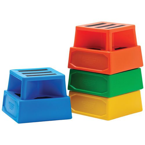 Escadote em material plástico - STSS01 - Fletcher European Containers Ltd - de mão