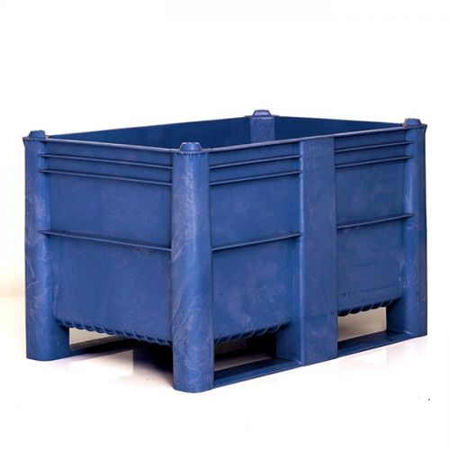 Caixa-palete em PEAD - D1208A - Mailbox: Stamford Products Ltd - para a indústria alimentar / com tampa