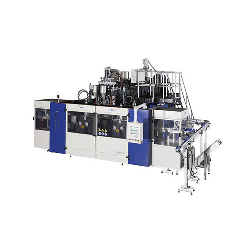 Máquina sopradora multicavidades - B15D-750  - Suzhou Bestar Blow Molding Machinery Co.,Ltd. - de extrusão / com duas estações / totalmente automática